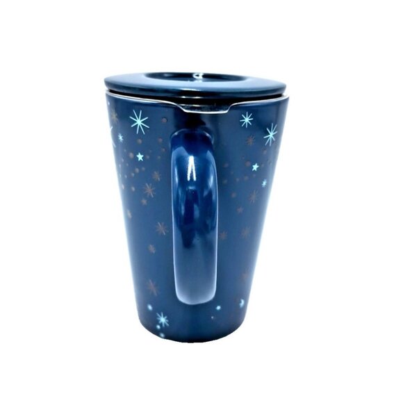 Davids Tea Perfect Mug Lid Infuser Starry Sky Color Changing Retired READ 12 oz - Picture 4 of 10